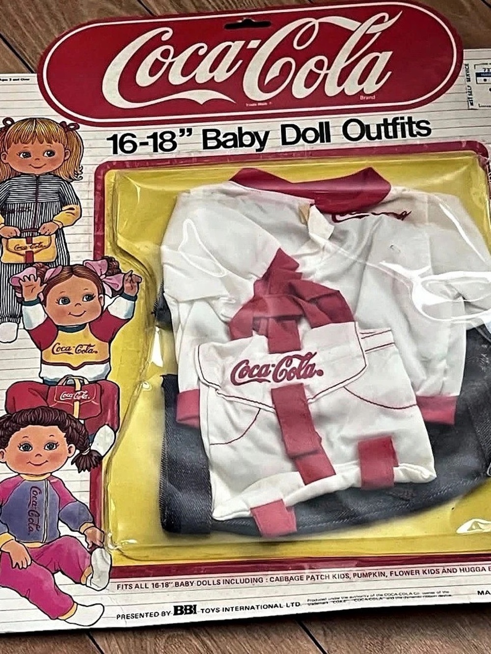 CPK Coca-Cola 16-18"  Doll Outfit Outfit Set